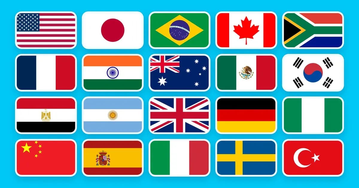 Drapeaux du monde